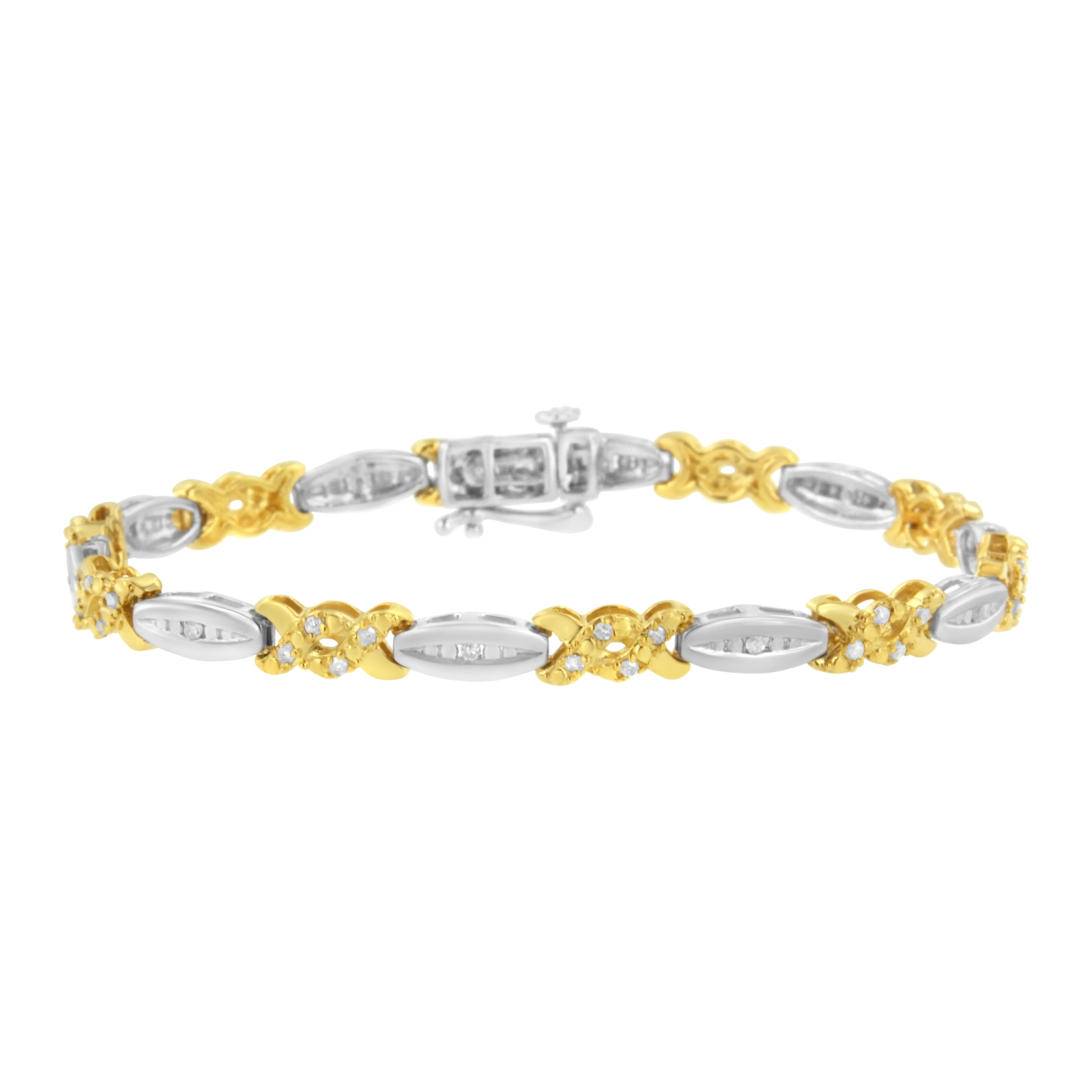 10k Yellow Gold Plated 925 Sterling Silver 12 Cttw Channel Set Round-Cut 508$